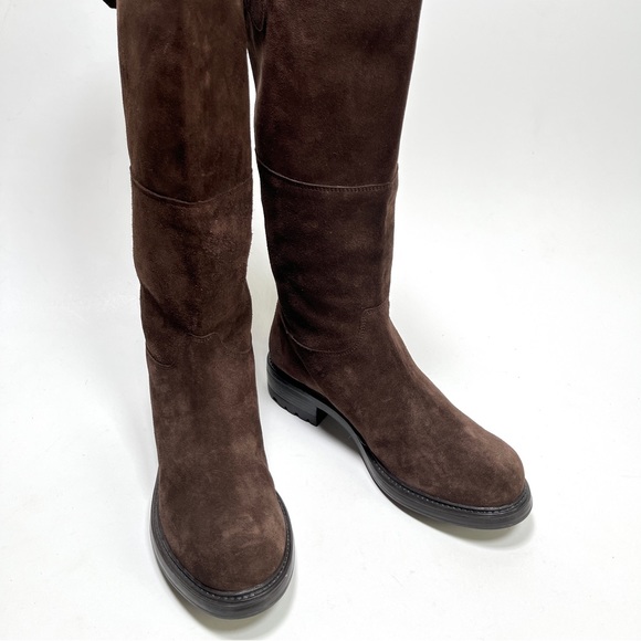 BOEMOS Womans Boots Hand Crafted Brown Leather Suede Tall Boots 120932940 - Picture 10 of 13